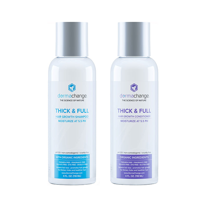 Thick & Full Shampoo & Conditioner Set | Skin Care Products | Derma Change