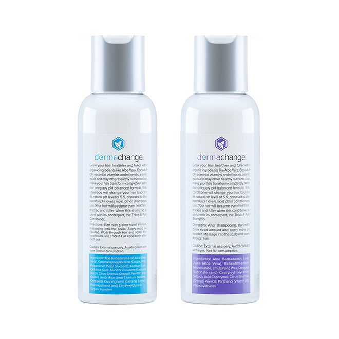 Thick & Full Shampoo & Conditioner Set | Skin Care Products | Derma Change