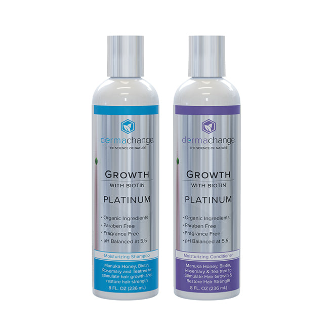 Platinum Hair Growth Shampoo &amp; Conditioner Set | Skin Care Products | Derma Change